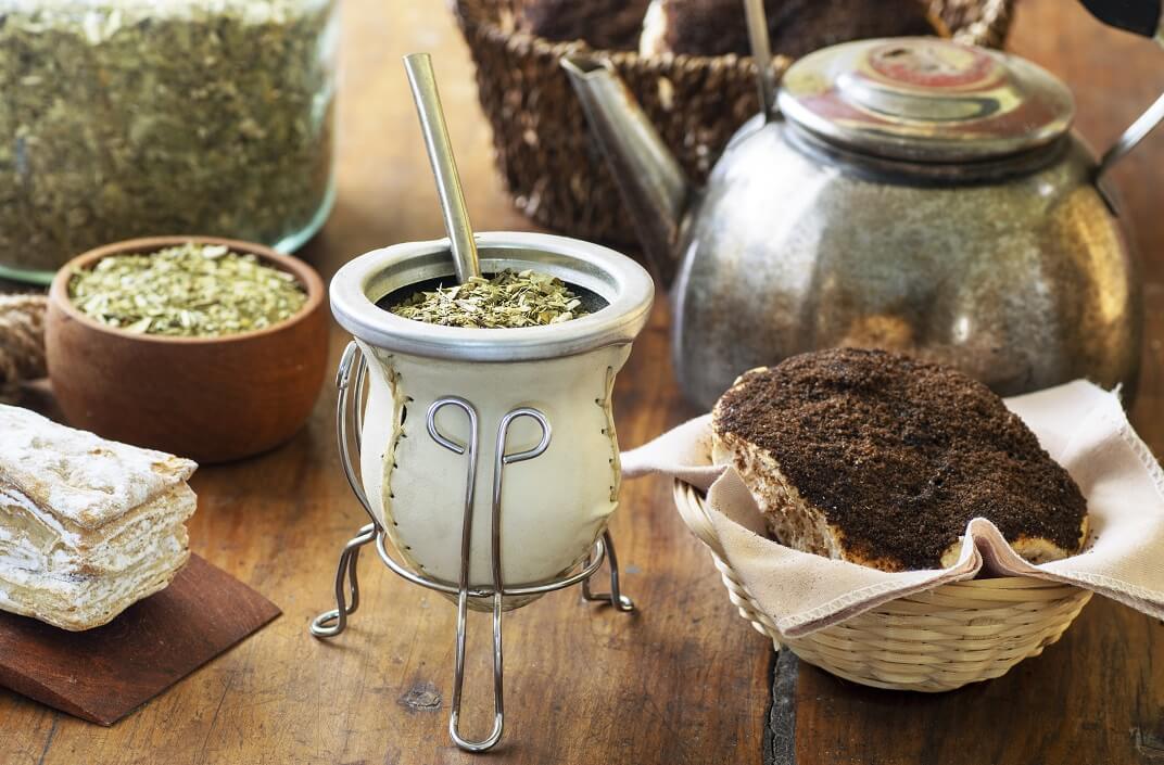 programma Veilig Hollywood What is Yerba mate extract and what is prepared with it?