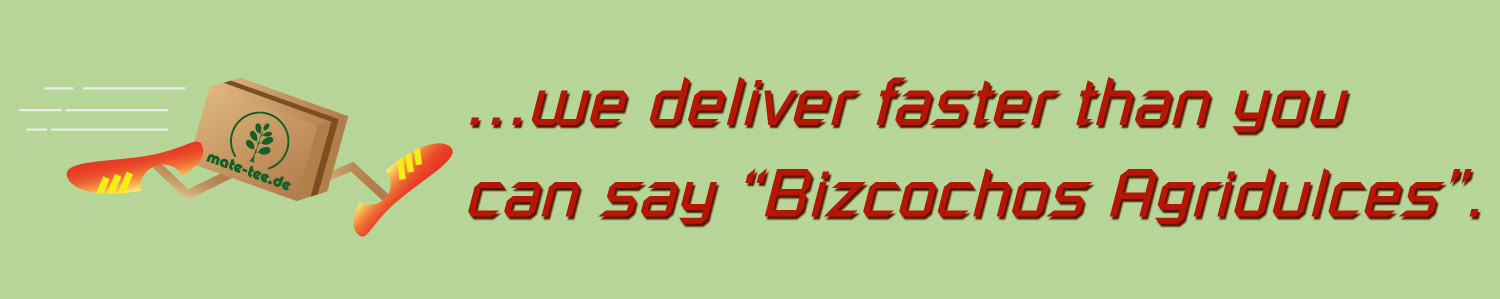 ...we deliver faster than you can say "Bizcochos Agridulces".