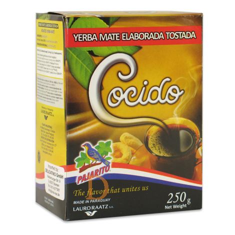 Pajarito Mate Cocido Tostado (geröstet) -  Mate Tee aus Paraguay 250g