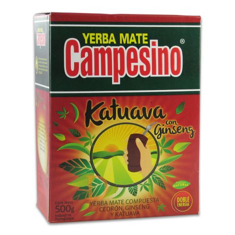 Campesino Katuava + Ginseng  - Mate Tee aus Paraguay 500g
