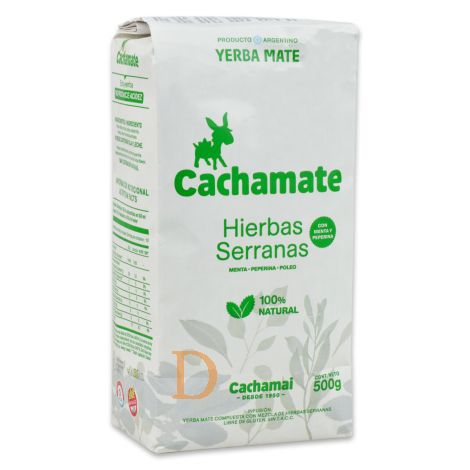 Cachamate Hierbas Serranas - Mate Tee aus Argentinien 500g