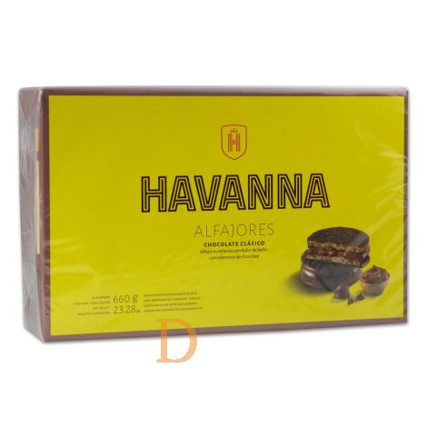 Alfajores Havanna - Chocolate Clásico- 12