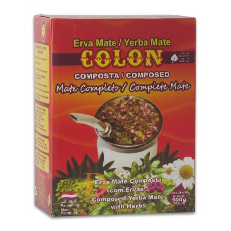 Colon Compuesta - Mate Completo - Mate Tee aus Paraguay 500g