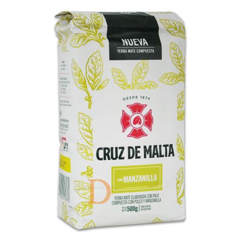 Cruz de Malta Manzanilla (Kamille) - Mate Tee aus Argentinien 500g (MHD 27.9.20)