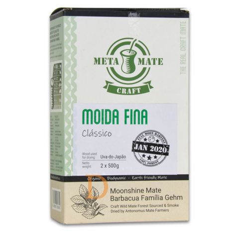 Bio Mate Tee - META MATE Craft Gehm MOIDA FINA - Mate Tee aus Brasilien 1kg (vakuumverpackt, limitierte Produktion, für Chimarrao)