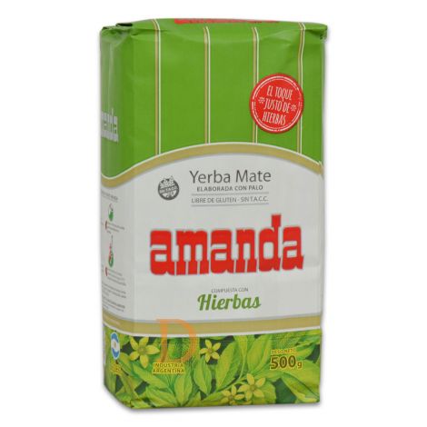 Amanda Compuesta Hierbas - Mate Tee aus Argentinien 500g